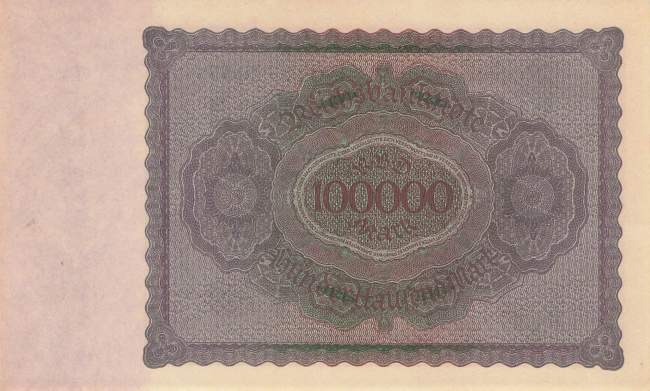 100000 Mark 1923